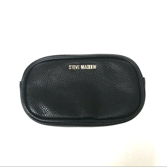 Steve Madden faux pebble leather belt mini bag - Picture 1 of 3